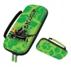 Hyperkin M07541-MTCN Custodia rigida, verde, multicolore, PEVA, per Nintendo Switch Lite, antiurto, idrorepellente, borsa