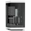 Hyte Y70 Panda case mid tower con touchscreen 14.1 pollici, vetro temperato, nero/bianco
