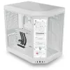 HYTE Y70 Touch case mid-tower, bianco, touchscreen LCD da 14,1 pollici, vetro temperato, E-ATX/ATX/mATX/Mini-ITX