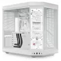 HYTE Y70 Touch case mid-tower, bianco, touchscreen LCD da 14,1 pollici, vetro temperato, E-ATX/ATX/mATX/Mini-ITX