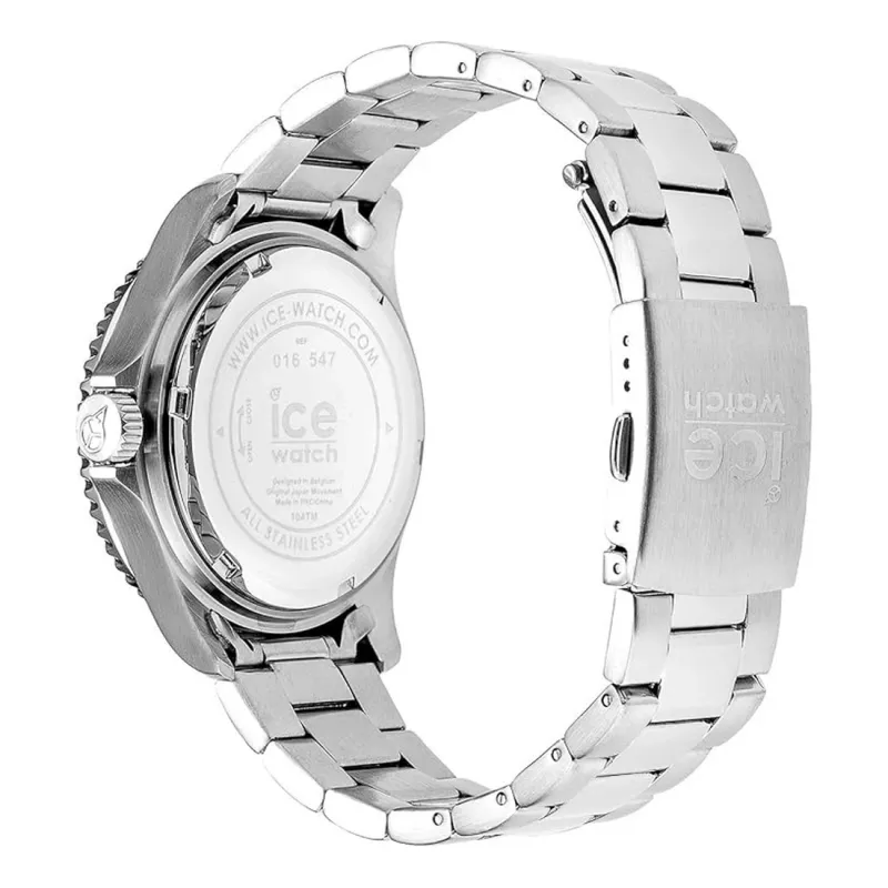ICE MAN IC016547 44mm orologio analogico al quarzo con cinturino in silicone nero