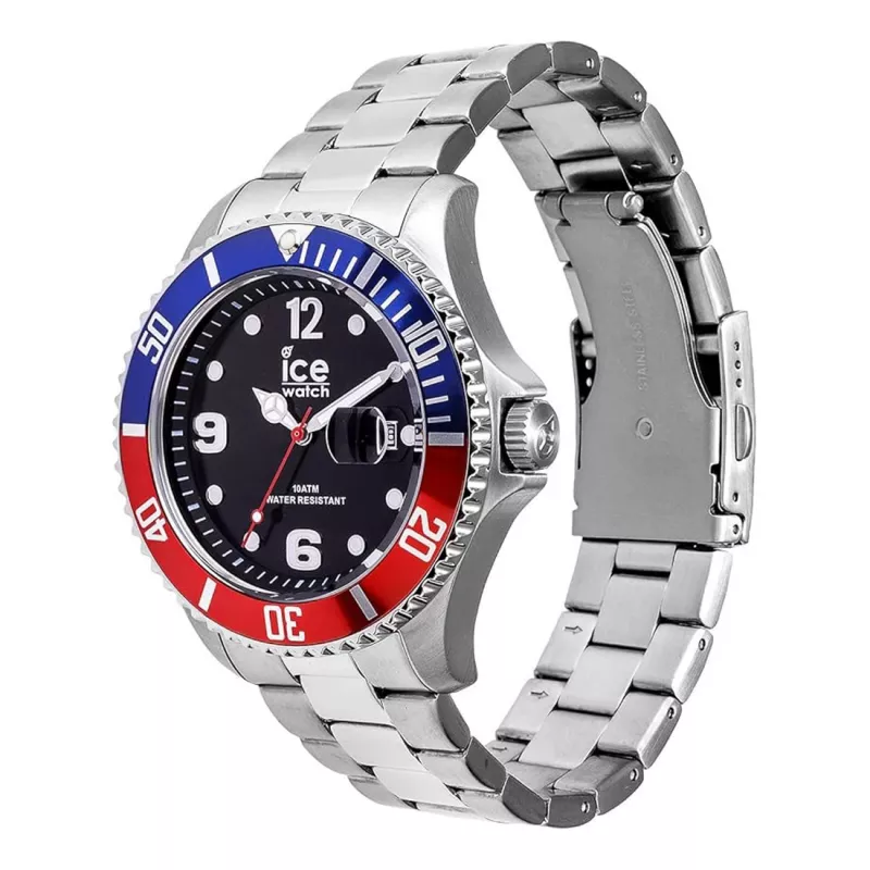 ICE MAN IC016547 44mm orologio analogico al quarzo con cinturino in silicone nero