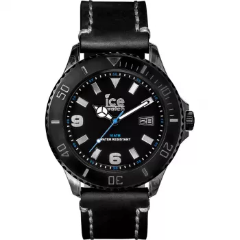 ICE MAN VT.BK.B.L.13 (44mm) Orologio da polso al quarzo analogico nero cinturino in silicone