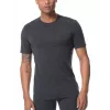 Icebreaker Anatomica S/S Crewe maglietta intimo tecnico - Black/Monsoon - taglia M