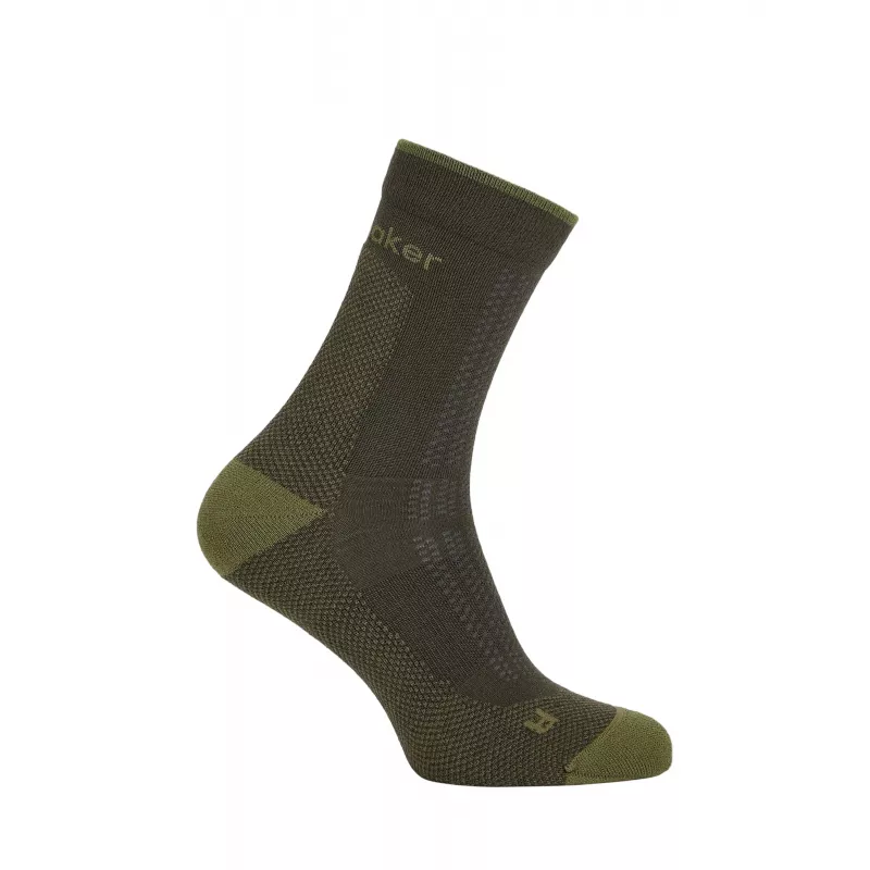 Icebreaker Hike+ Ultralight Quarter Calzini uomo Dark Loden