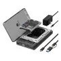 ICY BOX stazione di docking e clonazione per SSD M.2 NVMe e SATA 2,5/3,5