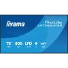 IIYAMA LH7566UHSB-B1AG Display Digital Signage 75