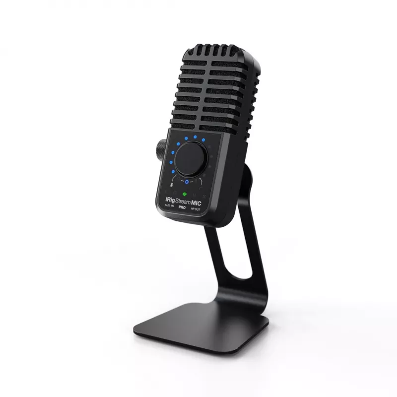 IK Multimedia iRig Stream Mic Pro - Microfono a condensatore