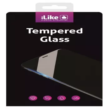 iLike Pellicola Protettiva in Vetro Temperato 2.5D Full Glue Cornice Nera per Xiaomi Redmi 9A