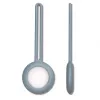 iLike AirTag custodia portachiavi in silicone grigio blu