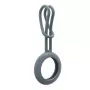 iLike AirTag custodia portachiavi in silicone grigio blu