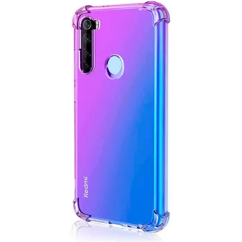 iLike Custodia posteriore anti-shock per Xiaomi Redmi Note 8 / Redmi Note 8 2021, 0,5 mm, trasparente