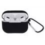 iLike Apple AirPods 3 con custodia con gancio nera
