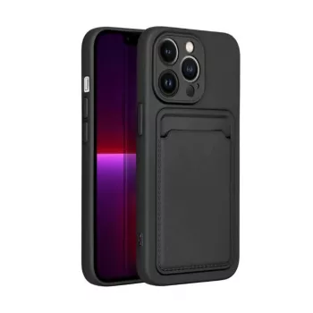 iLike Apple Card Cover custodia per iPhone 14 Pro 6,1 pollici nero