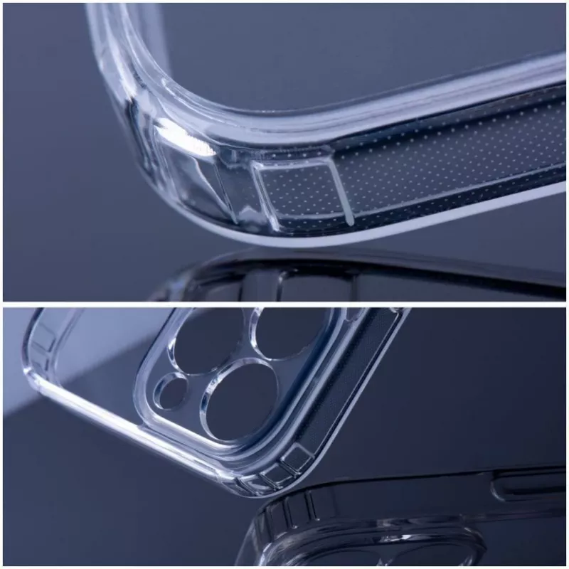 iLike Apple Case per iPhone 16 Pro Clear Mag Cover (STR) compatibile con MagSafe trasparente