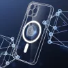 iLike Apple Case per iPhone 16 Pro Clear Mag Cover (STR) compatibile con MagSafe trasparente