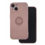 iLike Apple Custodia con Finger Grip per iPhone 16 6,1 pollici rosa
