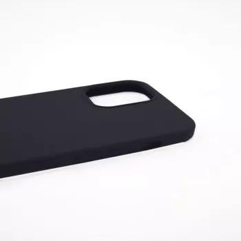 iLike Custodia in silicone per Apple iPhone 12/12 Pro TPU opaca nera