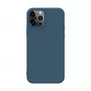 iLike Apple iPhone 12 Pro Max Custodia in silicone nano blu mezzanotte