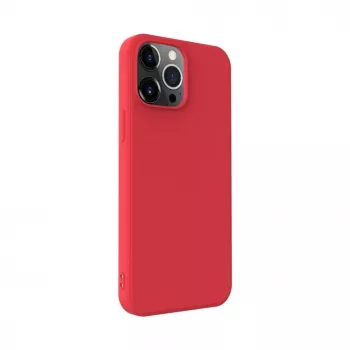 iLike Apple iPhone 13 Pro Max Custodia in silicone nano rossa