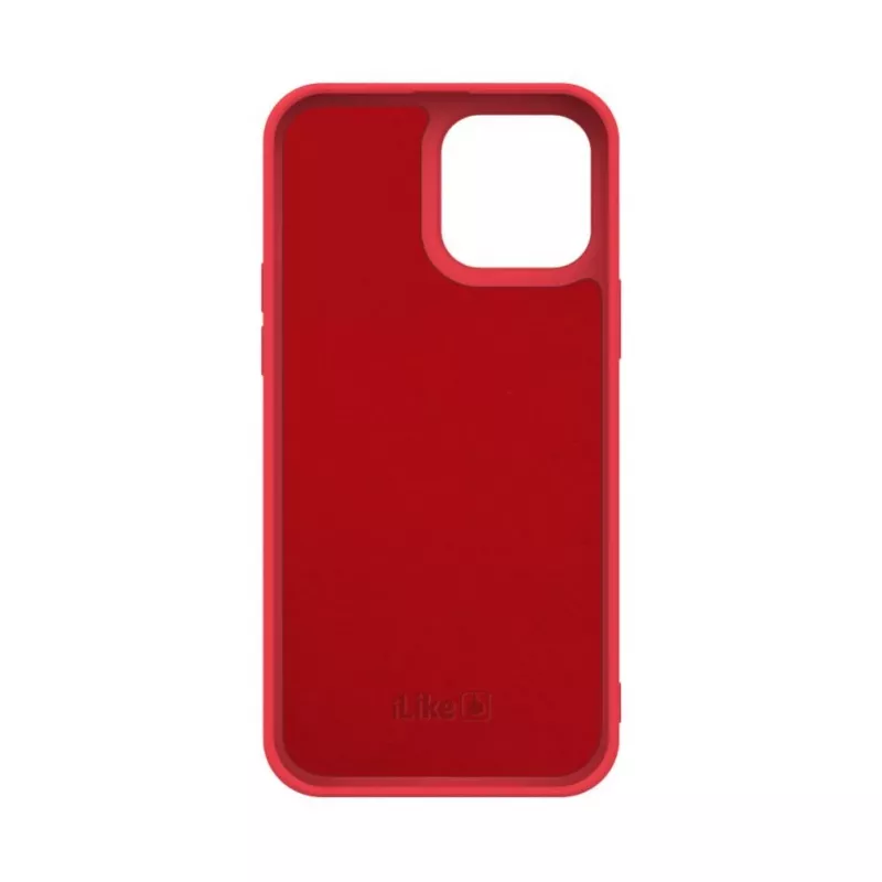 iLike Apple iPhone 13 Pro Custodia in silicone rossa