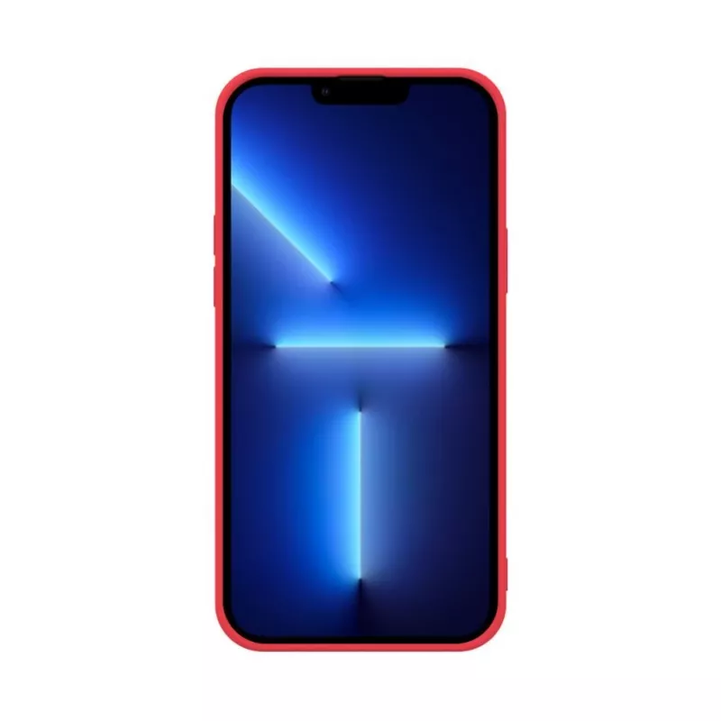 iLike Apple iPhone 13 Pro Custodia in silicone rossa