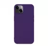 iLike Apple iPhone 14 Custodia in silicone nano viola profondo