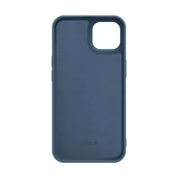 iLike Apple iPhone 14 Custodia in silicone nano Midnight Blue
