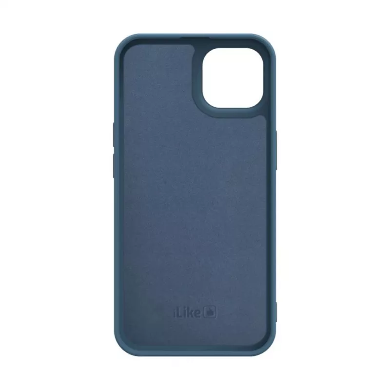 iLike Apple iPhone 14 Custodia in silicone nano Midnight Blue