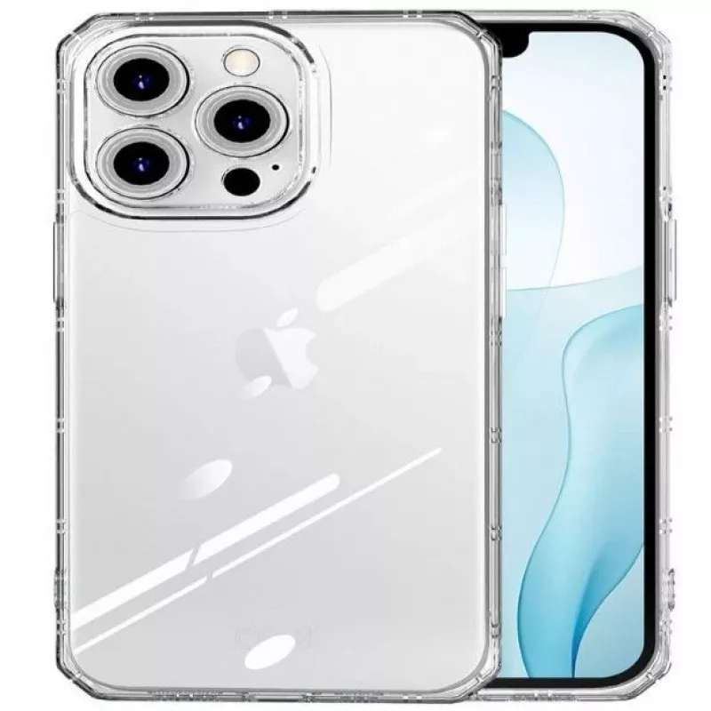 iLike Custodia Armor Antishock per Apple iPhone 14 Pro Max trasparente