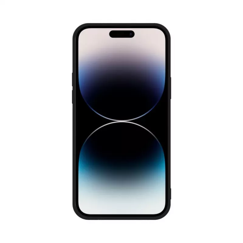 Custodia in nano silicone per Apple iPhone 14 Pro Max iLike nera