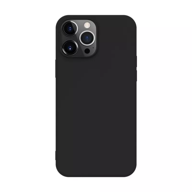 Custodia in nano silicone per Apple iPhone 14 Pro Max iLike nera