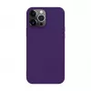 iLike Apple iPhone 14 Pro Max Custodia in silicone nano viola profondo