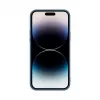 iLike Custodia in silicone Nano per Apple iPhone 14 Pro Max blu mezzanotte