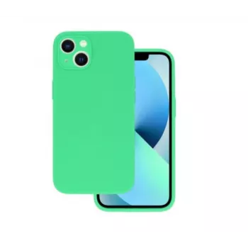 iLike Custodia in silicone Lite per Apple iPhone 14 Pro Max menta