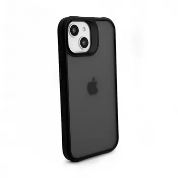iLike Custodia opaca in PC per Apple iPhone 15 Newton nero