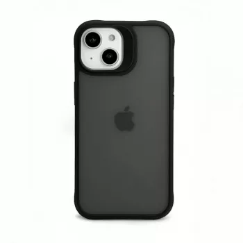 iLike Custodia opaca in PC per Apple iPhone 15 Newton nero