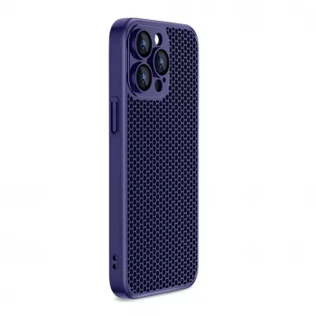 iLike Apple iPhone 15 Pro Cover NET PC blu