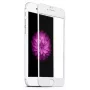 iLike Apple iPhone 6/6S 2.5D Vetro temperato full glue con cornice bianca protezione schermo