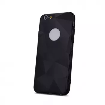 iLike Apple iPhone XR custodia geometrica opaca nera