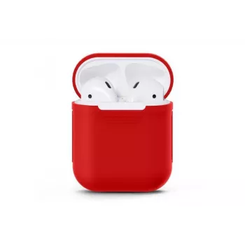 iLike Apple Silicon Custodia protettiva per AirPods rossa
