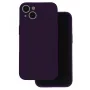 iLike Apple Custodia in silicone per iPhone 16 6,1 inch Plum