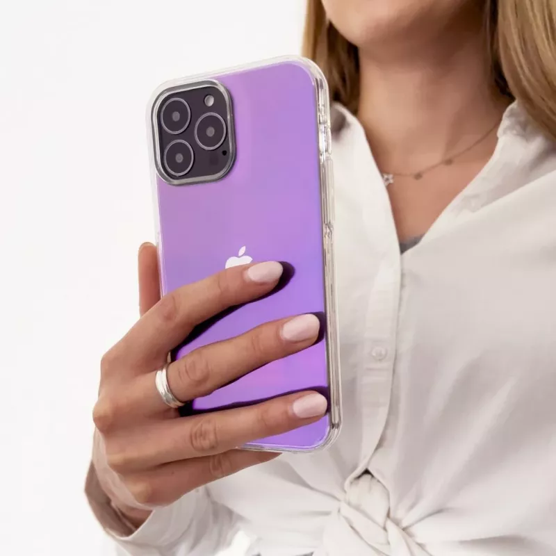 iLike Aurora Custodia per Samsung Galaxy A13, Viola