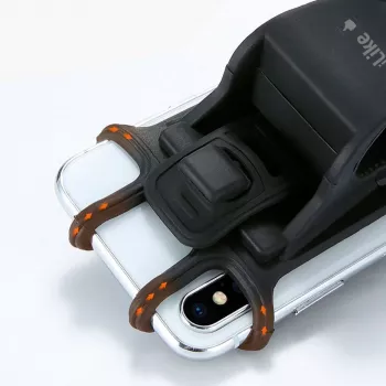 iLike Bike Holder IPH01BK nero - Supporto universale da manubrio per smartphone 4,0-6,5