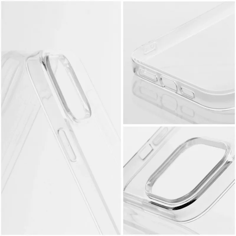 iLike Clear Case per iPhone 17 Pro / 18 Pro (bordo fotocamera basso) 2 mm trasparente