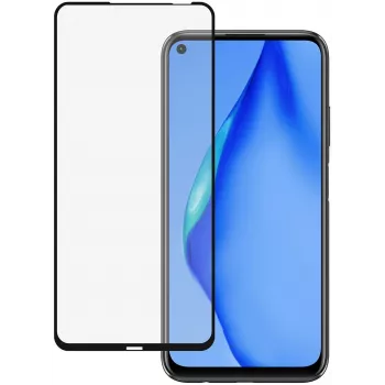 iLike Pellicola Protettiva in Vetro Temperato Full Glue 2.5D Cornice Nera per Huawei P40 Lite