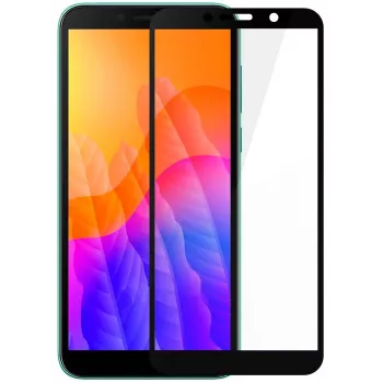 iLike Huawei Y5p pellicola protettiva in vetro temperato 2.5D Curved Edge - cornice nera full glue