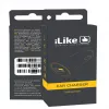 iLike Caricabatterie da auto ICC01 Bianco