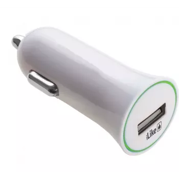 iLike Caricabatterie da auto ICC01 Bianco