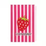 iLike iPad 10.2 / 10.5 Custodia folio design fragola - rosa rosso verde